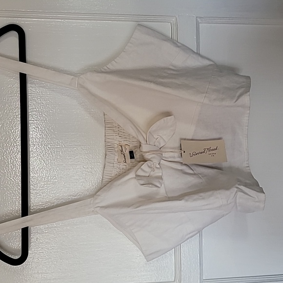 ✨️Bundle of 2 Womens Linen Cropped blouses✨️ - Picture 8 of 9